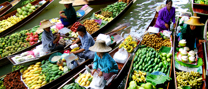 Floating Market, Thailand